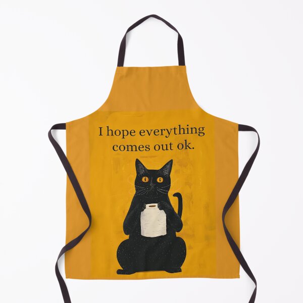 Item preview, Black cat holding toilet paper designed and sold by Sketch-Shack.
