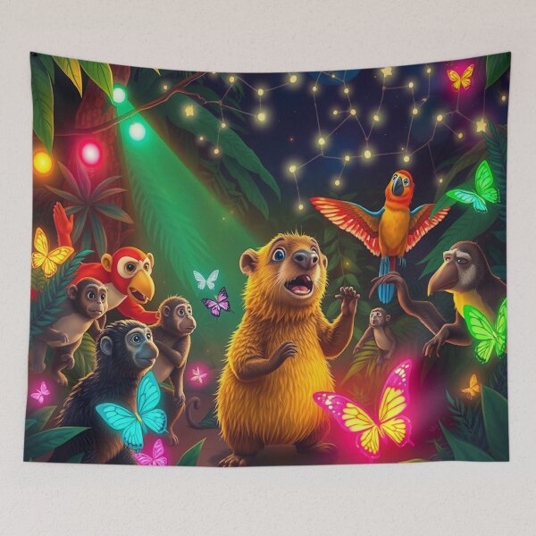Item preview, Capybara Disco Dance designed and sold by Teixeira224.