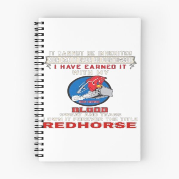 Item preview, RED HORSE OATH LOGO designed and sold by Rdhorsevabch203.
