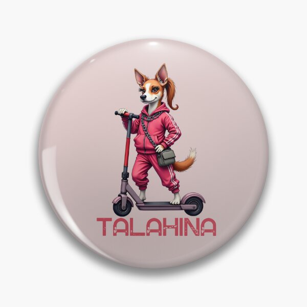 Item preview, Talahündin: funny dog design with e-scooter Talahina designed and sold by RetroTraveller.