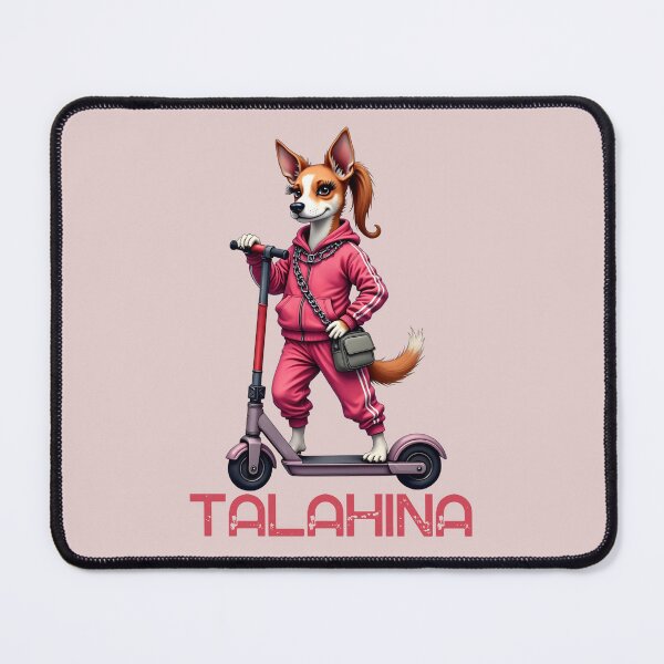 Item preview, Talahündin: funny dog design with e-scooter Talahina designed and sold by RetroTraveller.