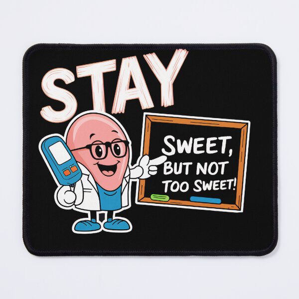 Item preview, Diabetes Educator Gift – Stay Sweet but not too Sweet! designed and sold by TrendWearLab.
