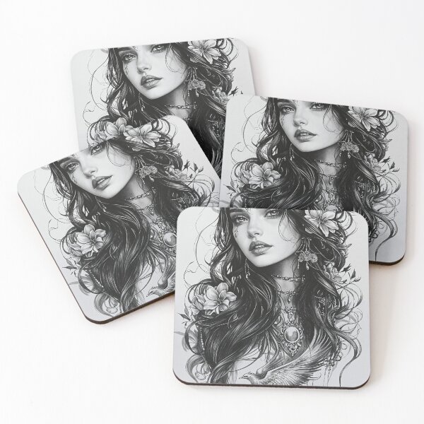 Item preview, Ethereal Muse of Nature designed and sold by oanaunciuleanu.