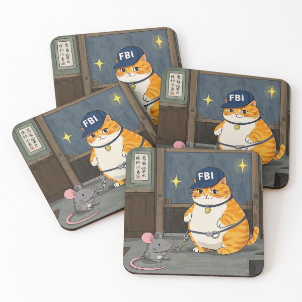 Item preview, special agent ginger cat designed and sold by artsmeow.