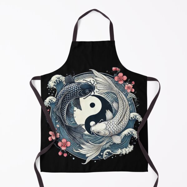 Item preview, Yin Yang Koi Fish T-Shirt – Japanese Art Zen Balance Design designed and sold by Print On Demand HQ.