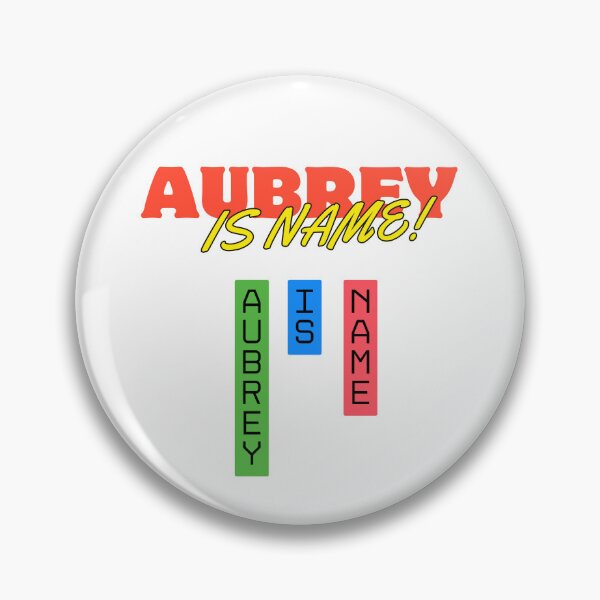 Item preview, Aubrey Name Classic T-Shirt designed and sold by Kivenshoping.