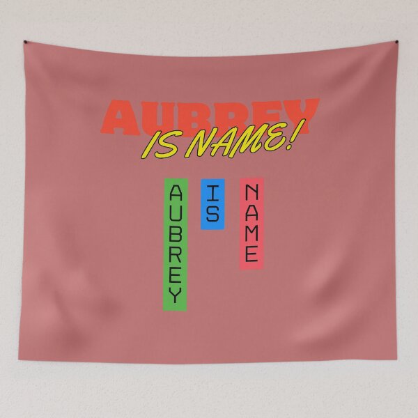 Item preview, Aubrey Name Classic T-Shirt designed and sold by Kivenshoping.