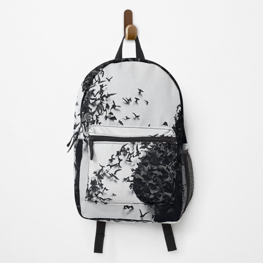 Vista previa del artículo con la obra «Mochila», diseñado y vendido por CelestialThread.