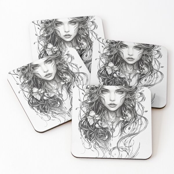 Item preview, Ethereal Muse of Nature designed and sold by oanaunciuleanu.