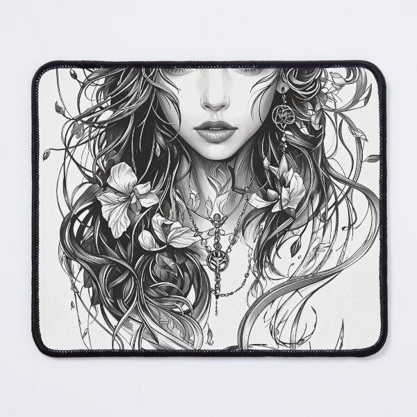 Item preview, Ethereal Muse of Nature designed and sold by oanaunciuleanu.