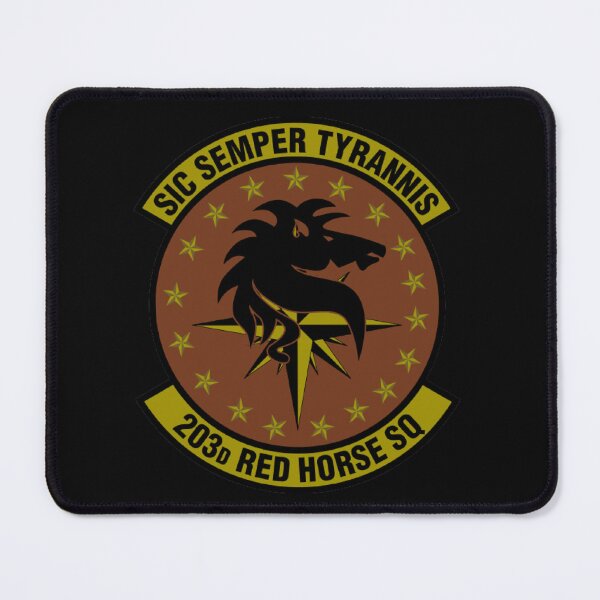 Item preview, RED HORSE Patch Cayote brown designed and sold by Rdhorsevabch203.