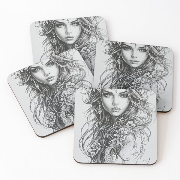 Item preview, Ethereal Muse of Nature designed and sold by oanaunciuleanu.