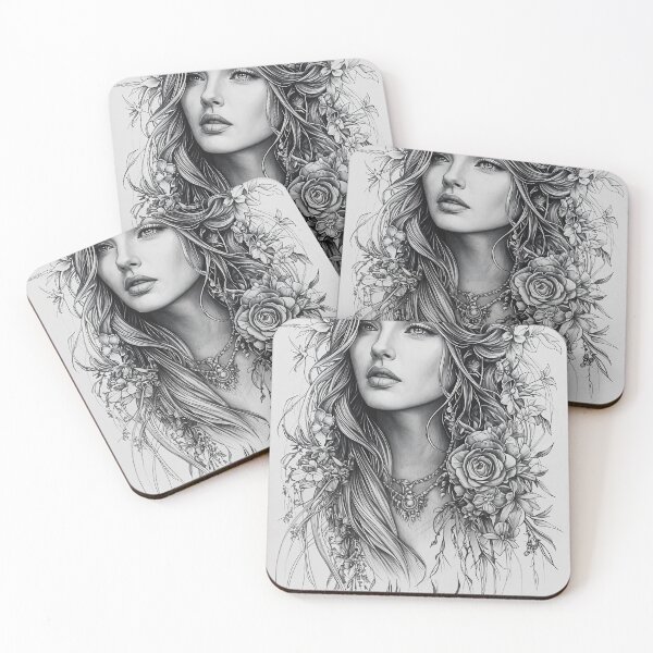 Item preview, Ethereal Muse of Nature designed and sold by oanaunciuleanu.