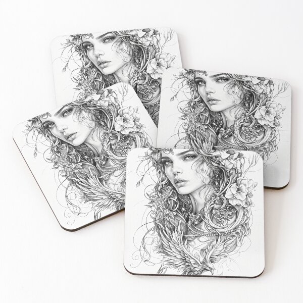 Item preview, Ethereal Muse of Nature designed and sold by oanaunciuleanu.