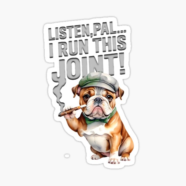 Vista previa del artículo con la obra «Diseño de camiseta y póster "Bulldog Boss For Life"», diseñado y vendido por GTwoThree.