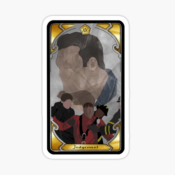 Item preview, 9-1-1 Tarot: Judgement (XX) designed and sold by oliver-snark.