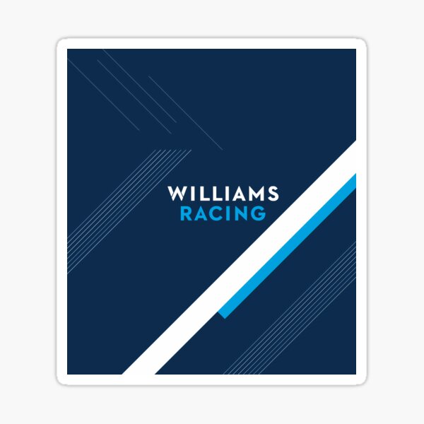 Item preview, Williams Racing 2025 Modern Livery Concept Merch - Geometric F1 Design | Team Tribute & Motorsport merch designed and sold by Studio F1Grid.