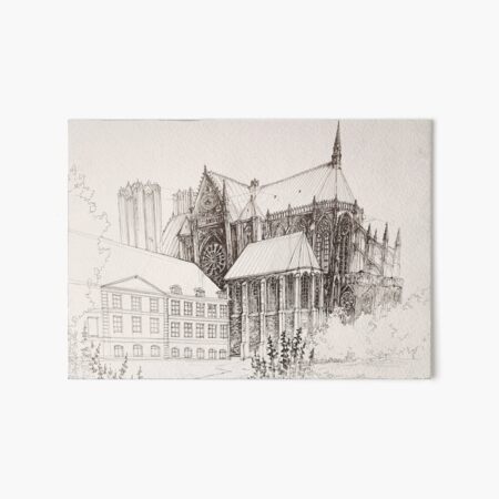 Artikel-Vorschau von Kathedrale wie Notre Dame, designt und verkauft von SKETCHY & GRAPHIC.
