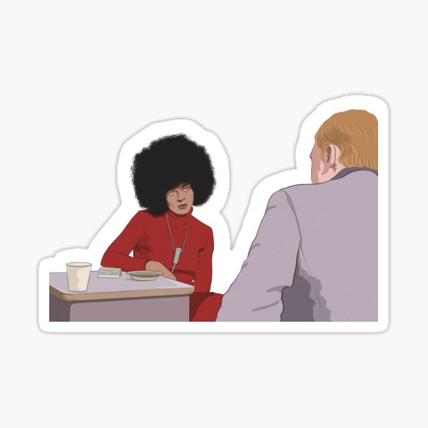 Item preview, Angela Davis designed and sold by Didi Illustrations.