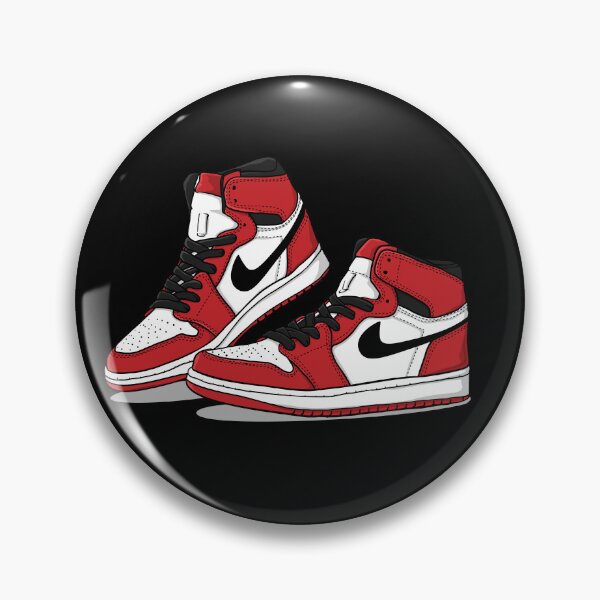 Item preview, Pair of Retro Sneakers Sneakerhead - Retro Shoe Lover Art (Red) designed and sold by Zuriel Hargrove.