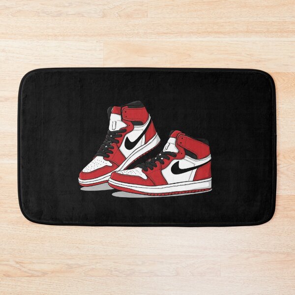 Item preview, Pair of Retro Sneakers Sneakerhead - Retro Shoe Lover Art (Red) designed and sold by Zuriel Hargrove.