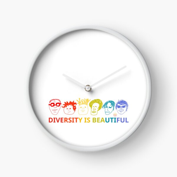 Item preview, Diversity is Beautiful Rainbow Faces designed and sold by WaamScabam.