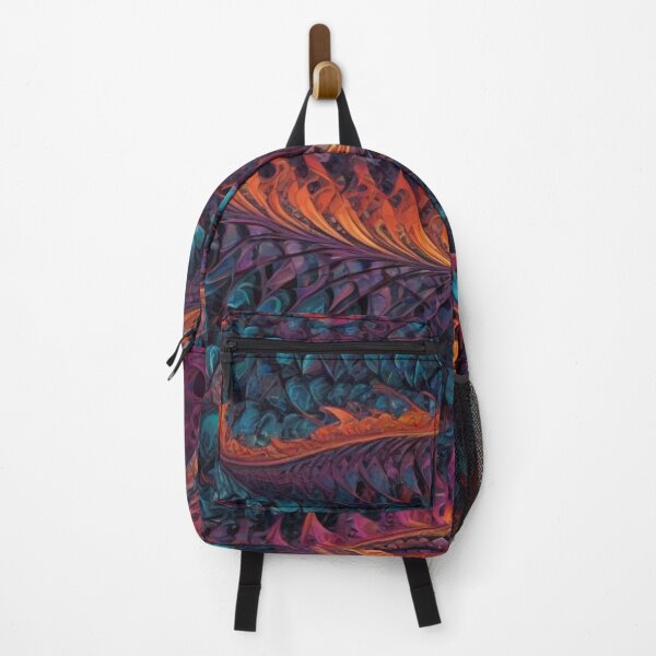 Item preview, Deep Fiery Abstract Fractal Swirls designed and sold by Harmonic_Layers.