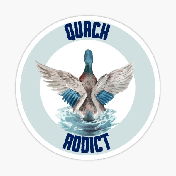 Item preview, Quack Addict designed and sold by windwilddesigns.