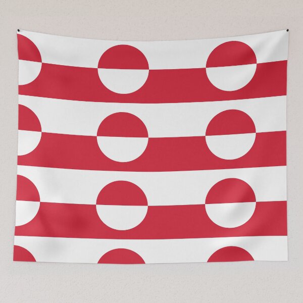 Item preview, Greenland | Greenlandic Flag designed and sold by flagstickers.