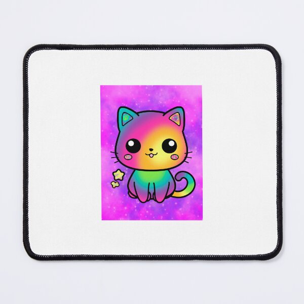 Item preview, Kawaii Rainbow Kitty cat designed and sold by wewatchthemoon.