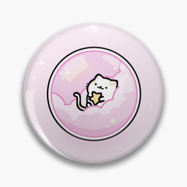 Item preview, Kawaii cat bubble designed and sold by wewatchthemoon.