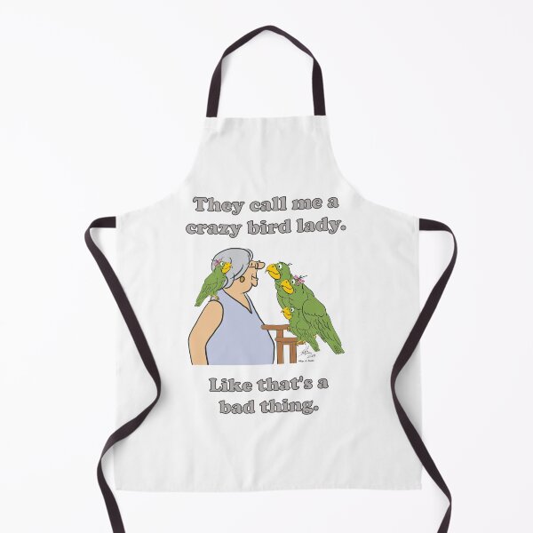 Item preview, Crazy Bird Lady designed and sold by Laughing Parrot Studio.