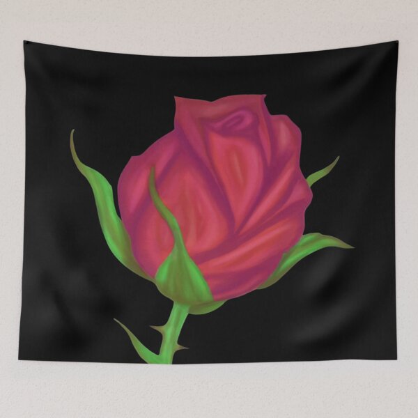 Item preview, Blooming Rose Drawing designed and sold by Two-Pence-Art.