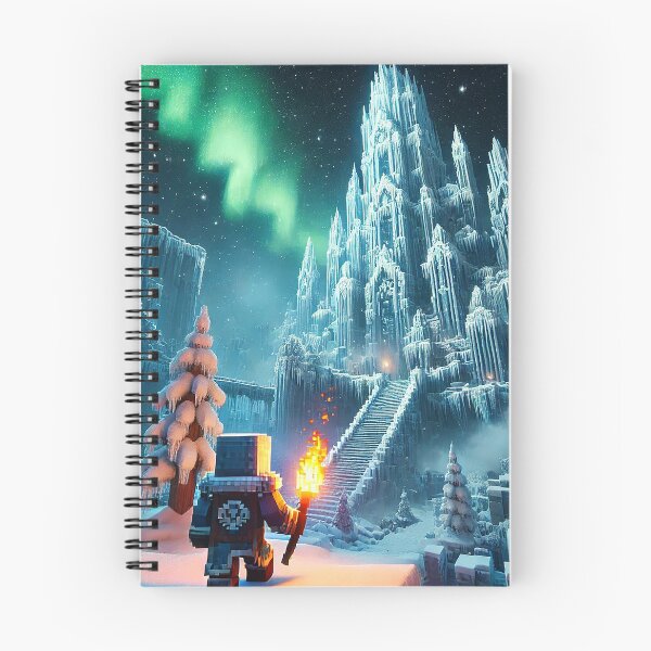 Item preview, Epic World Quest Ice Castle Adventure – Frozen Pixel Kingdom designed and sold by pixelpopplanet.