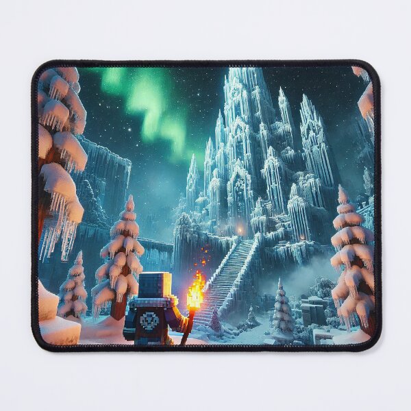 Item preview, Epic World Quest Ice Castle Adventure – Frozen Pixel Kingdom designed and sold by pixelpopplanet.