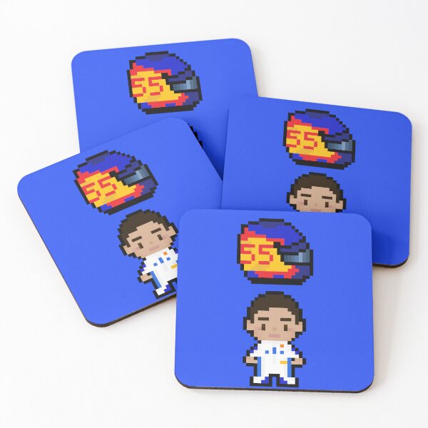 Item preview, Carlos Sainz Pixel 2025 designed and sold by RaceTrim.