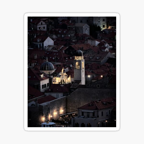 Item preview, "Evening Glow Over Dubrovnik" designed and sold by 12Wire.