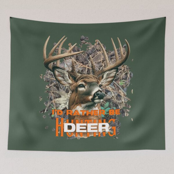 Item preview, I'd Rather Be Whitetail Deer Hunting designed and sold by LifeCrush.