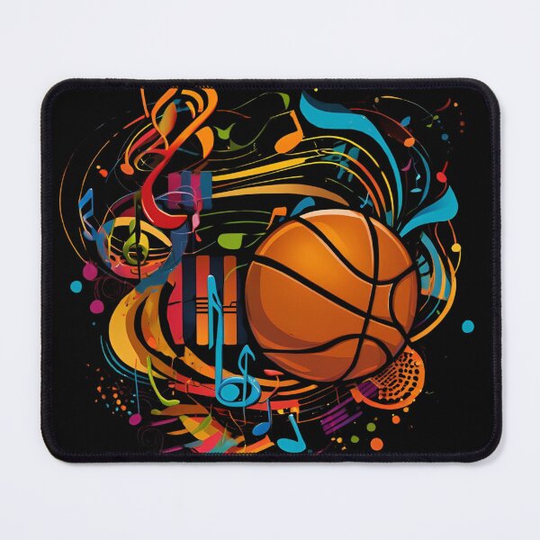 Item preview, Basketball and music fusion designed and sold by SportThreadz.