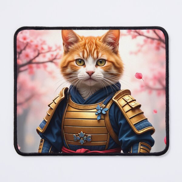 Item preview, Cat Samurai designed and sold by CreativeGorillas.