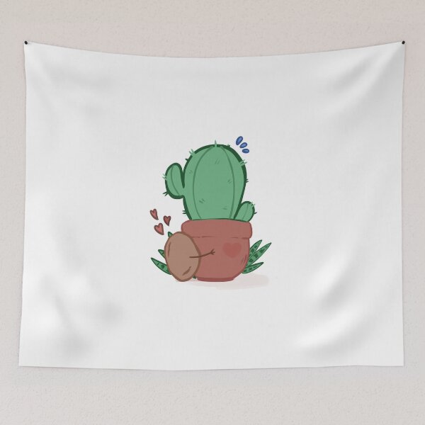 Aperçu de l'œuvre Amour pomme de terre x cactus créée et vendue par Vei-Arts.