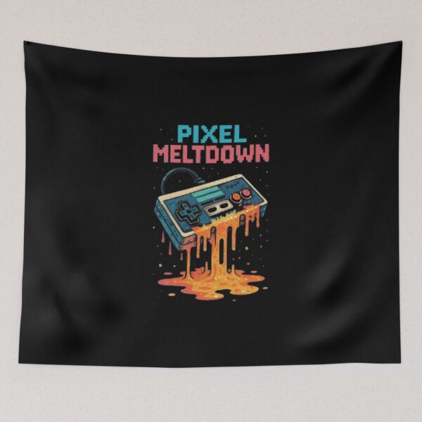 Item preview, Pixel Meltdown: Glitch Into Greatness designed and sold by ViralFuel.