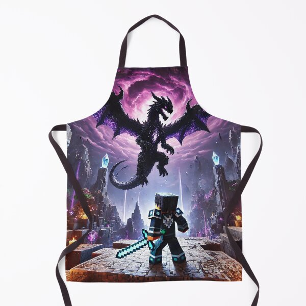 Item preview, Epic Monster Quest Dragon Battle – Pixel Warrior vs Ender Beast designed and sold by pixelpopplanet.