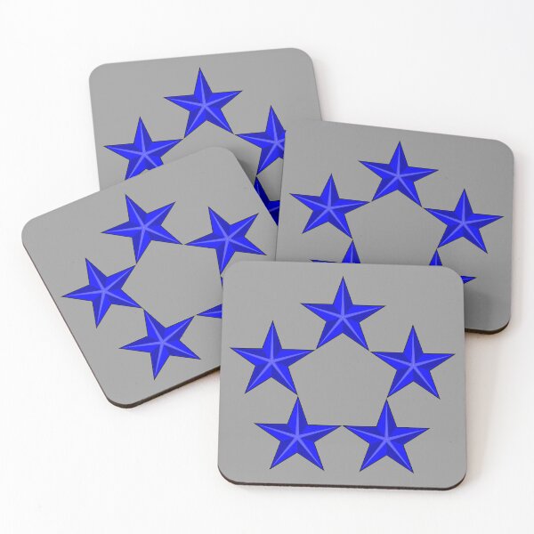 Item preview, 5 Star Dark Blue designed and sold by dbgraphixstudio.