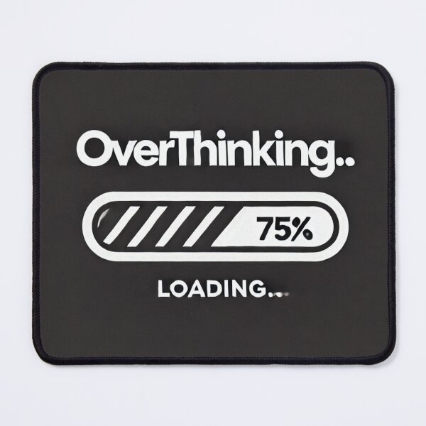 Item preview, Overthinking Loading Bar designed and sold by Kristvin Gudmundsson.