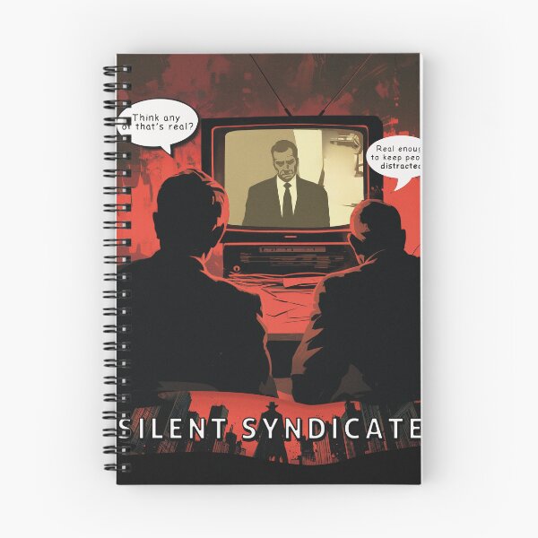 Item preview, Silent Syndicate Noir Comic Design designed and sold by FILMATIC.