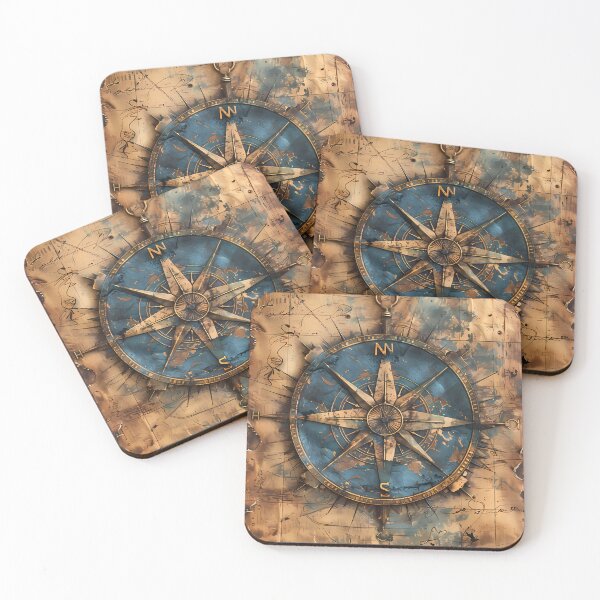 Item preview, Vintage Compass, Vintage Travel Essentials, Junk Journal, Traveler's Equipment , Scrapbook, Vintage Ephemera designed and sold by ExploreElegance.
