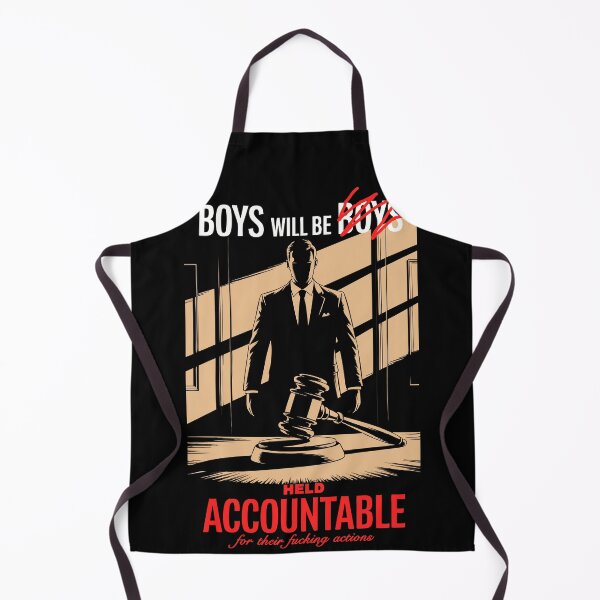 Item preview, Boys Will Be Held Accountable – Justice & Equality designed and sold by pixelated_echoes.