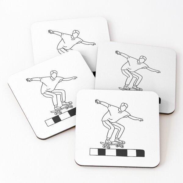 Item preview, Kerb with a skateboarder performing a trick on the edge designed and sold by rasagamastore.
