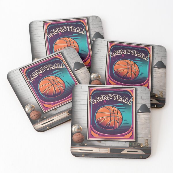 Item preview, Retro basketball poster art designed and sold by SportThreadz.